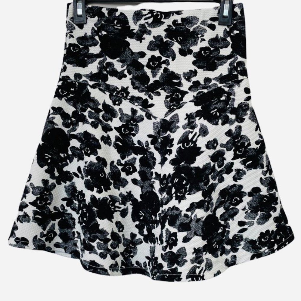 A-Line Skirt Black/White Size Small Marilyn Monroe Flare